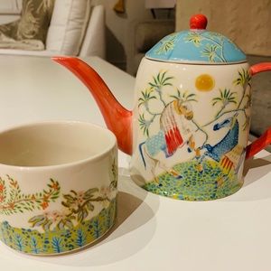 Anthropologie tea set